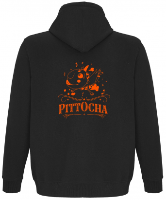 Sweat zippé unisexe Pitt Ocha - Coton bio